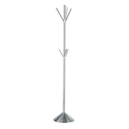 Adesso Adesso WK2055 Pegs Coat Rack - Satin Steel WK2055